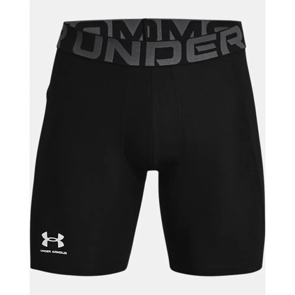 #320.  Under Armour NWT Heat Gear 6” Compression Shorts Black
